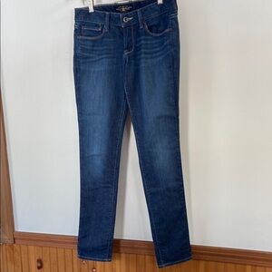 Like New Lucky Brand Blue Skinny Jeans Size 4 / 27